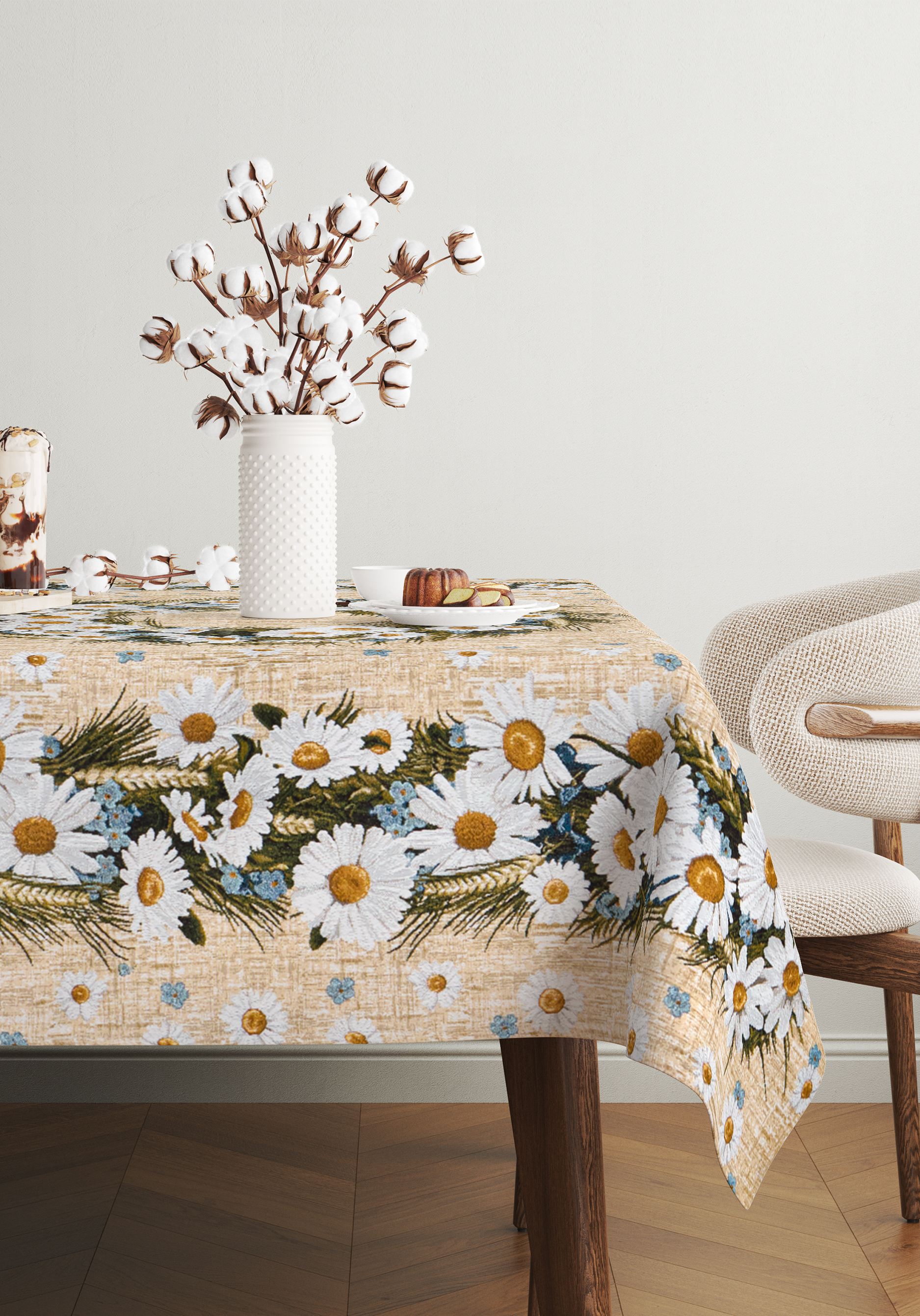 Скатерть гобеленовая quotРомашковое лето quot 5999₽