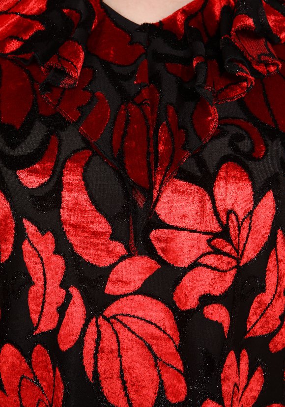 Блуза Бархатная роза шир.  580, рис. 12