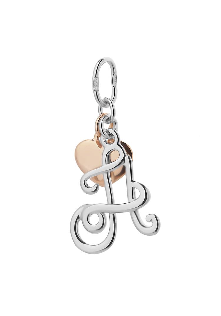 Серебряная подвеска Буквы шир.  750, рис. 6