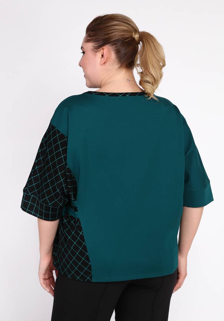 Свитшот с асимметричной длиной шир.  750, рис. 7