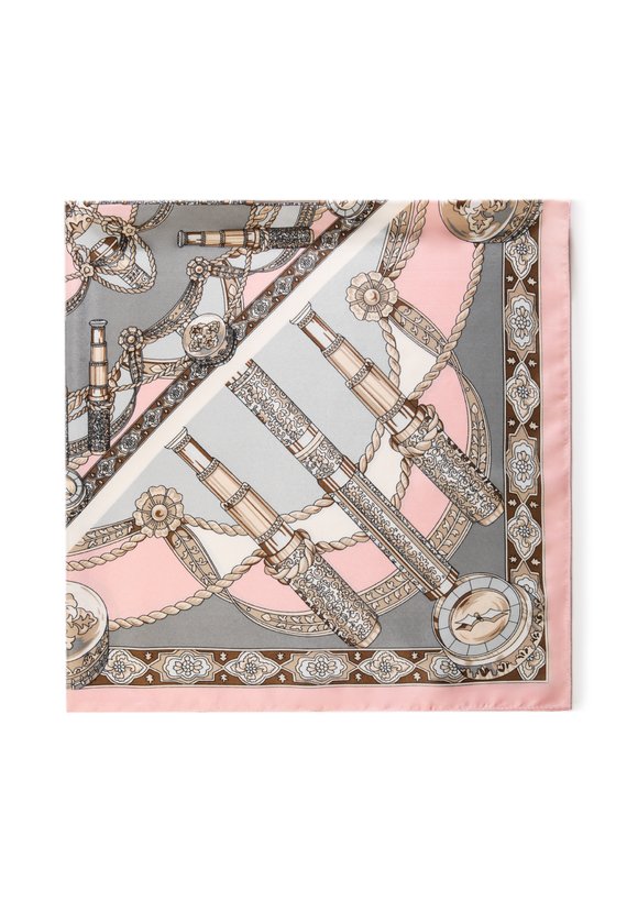 Платок шелковый Лиона шир.  580, рис. 21