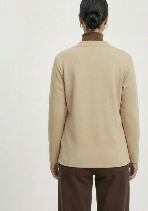 Кардиган на пуговицах утепленный шир.  580, рис. 20