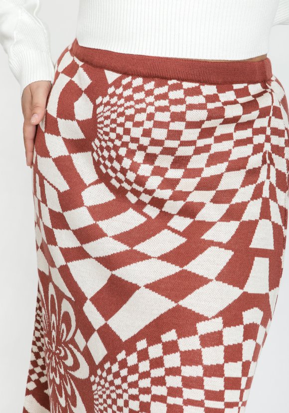 Юбка с абстрактным рисунком шир.  580, рис. 7