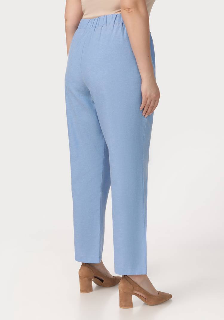 Брюки с эластичными вставками в поясе шир.  750, рис. 14