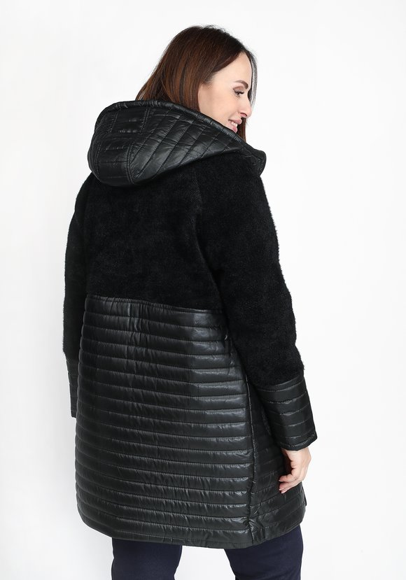 Полупальто Таинственный облик шир.  580, рис. 3