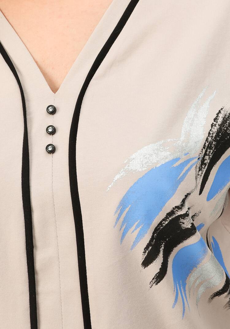 Блуза Глафира шир.  750, рис. 10