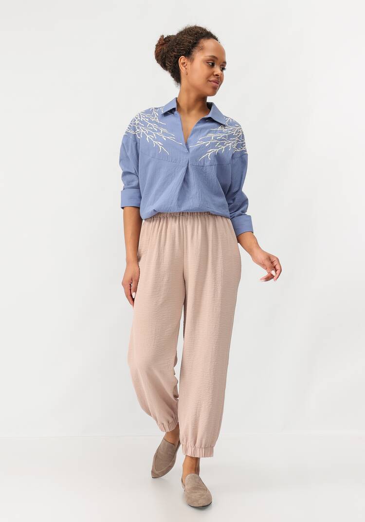 Брюки комфортные свободного кроя шир.  750, рис. 23