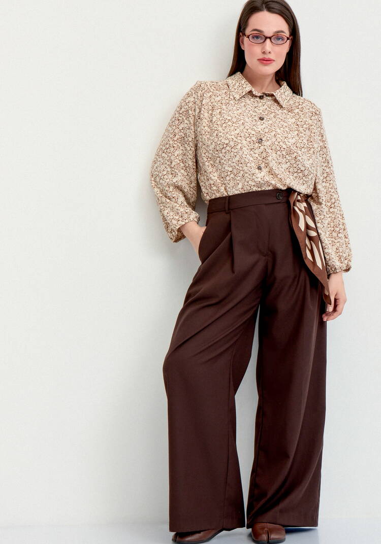 Блуза со складкой по спинке шир.  750, рис. 15