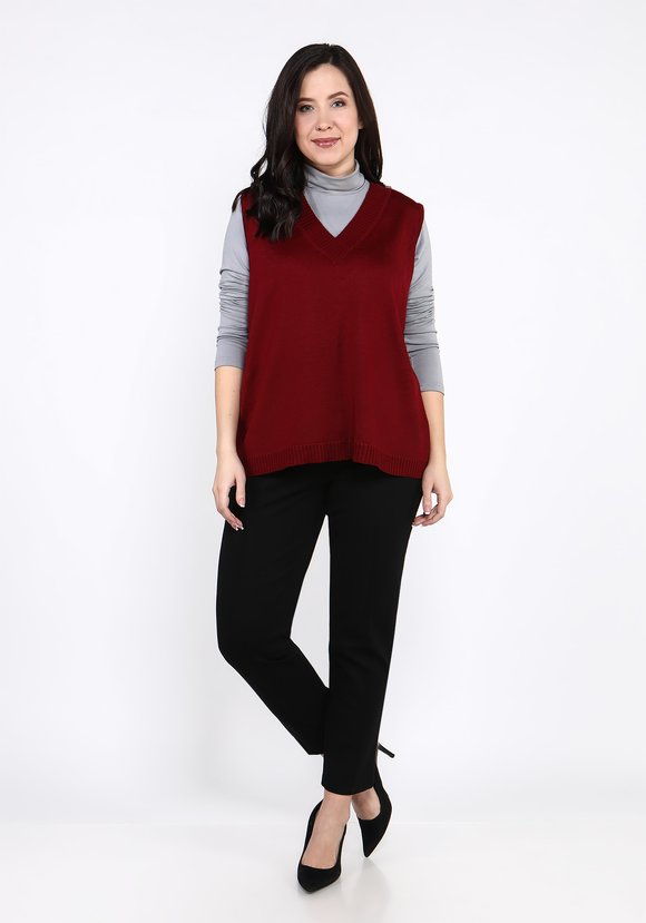 Жилет классический с V-образным вырезом шир.  580, рис. 9