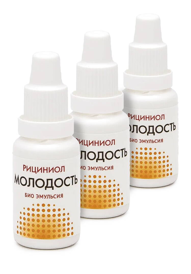 Эмульсия Рициниол Молодость, 3 шт. шир.  750, рис. 1