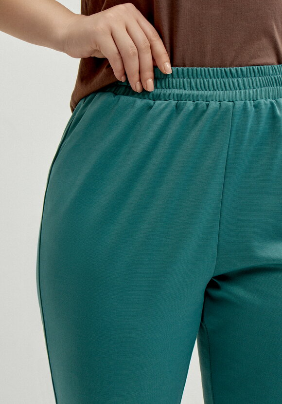 Брюки спортивные из трикотажа шир.  580, рис. 6