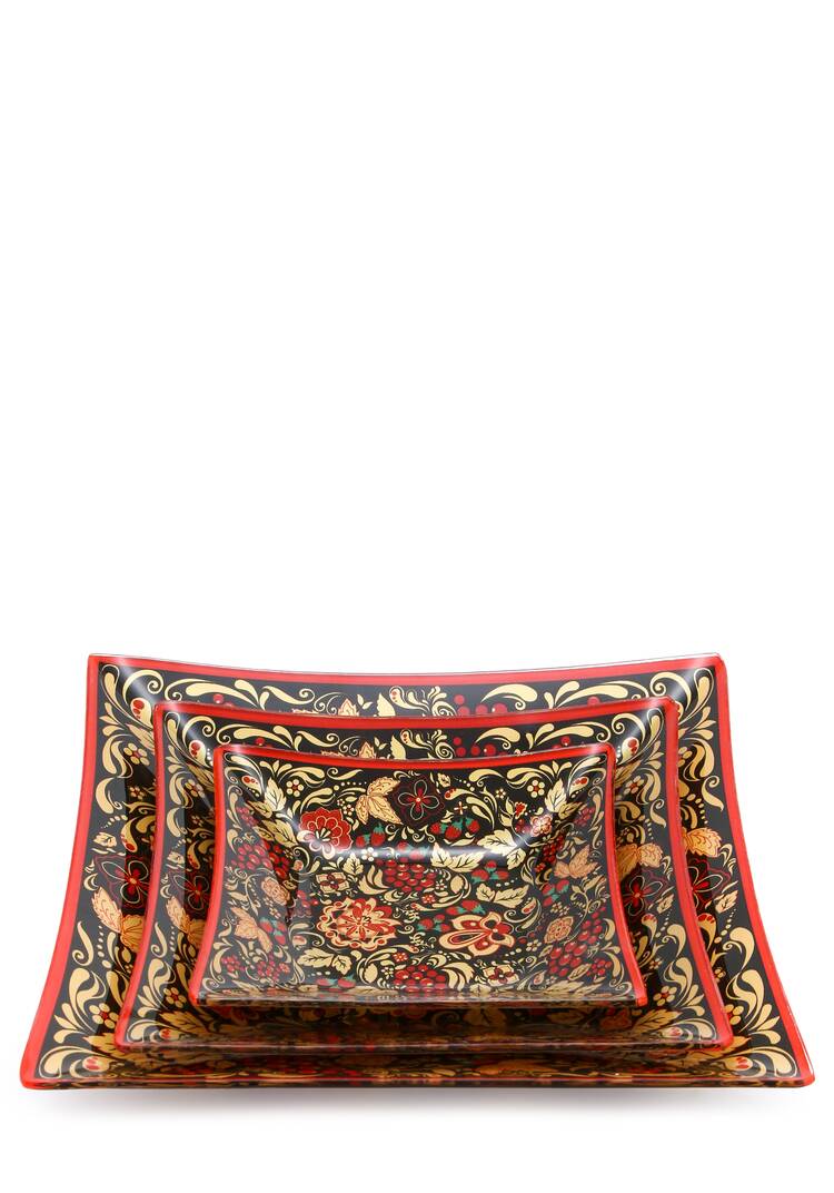 Набор салатников из стекла, 3 шт. шир.  750, рис. 9