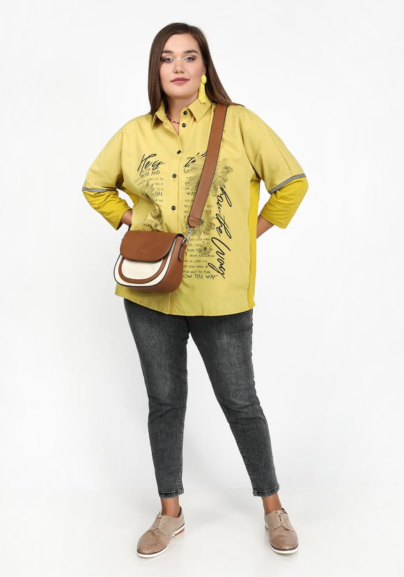 Блуза Вечерний променад шир.  580, рис. 7