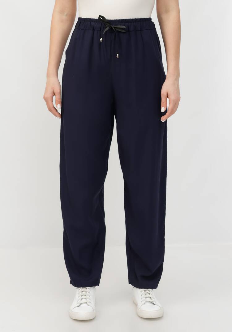 Брюки на кулиске свободного кроя шир.  750, рис. 16