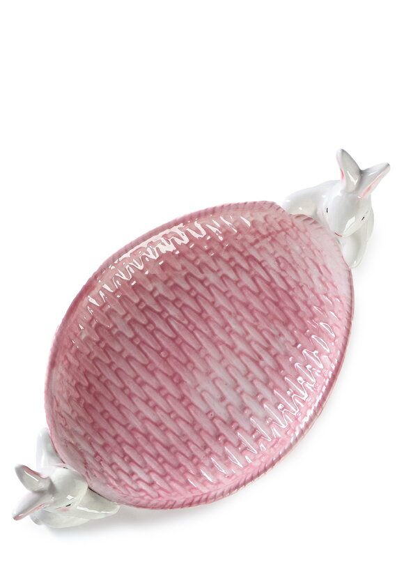 Блюдо сервировочное из доломита Зайка шир.  580, рис. 2