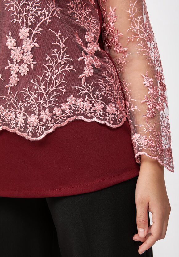 Блуза с рукавом 7/8 шир.  580, рис. 20