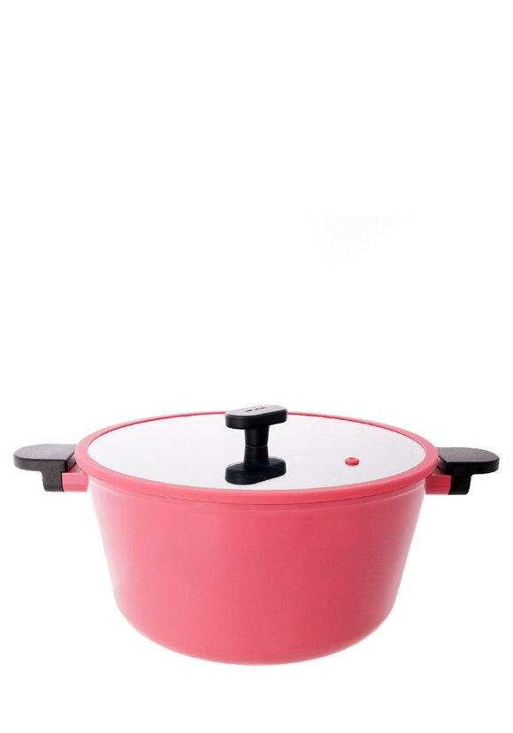Кастрюля с крышкой Вива Маджента шир.  580, рис. 2
