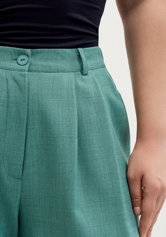 Брюки-палаццо со складками на талии шир.  580, рис. 22