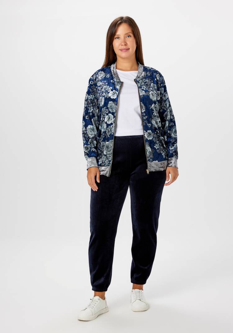 Бомбер Бархатная роза шир.  750, рис. 13