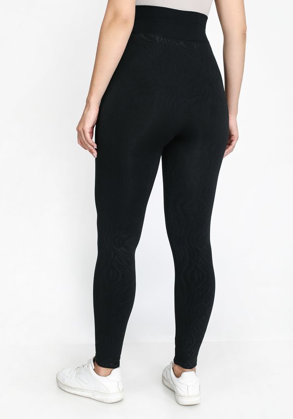 Леггинсы на высокой посадке с узором шир.  580, рис. 2