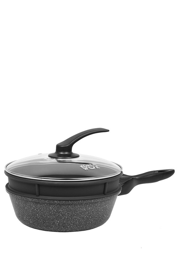 Вок KOREA WOK c пароваркой и крышкой шир.  580, рис. 1