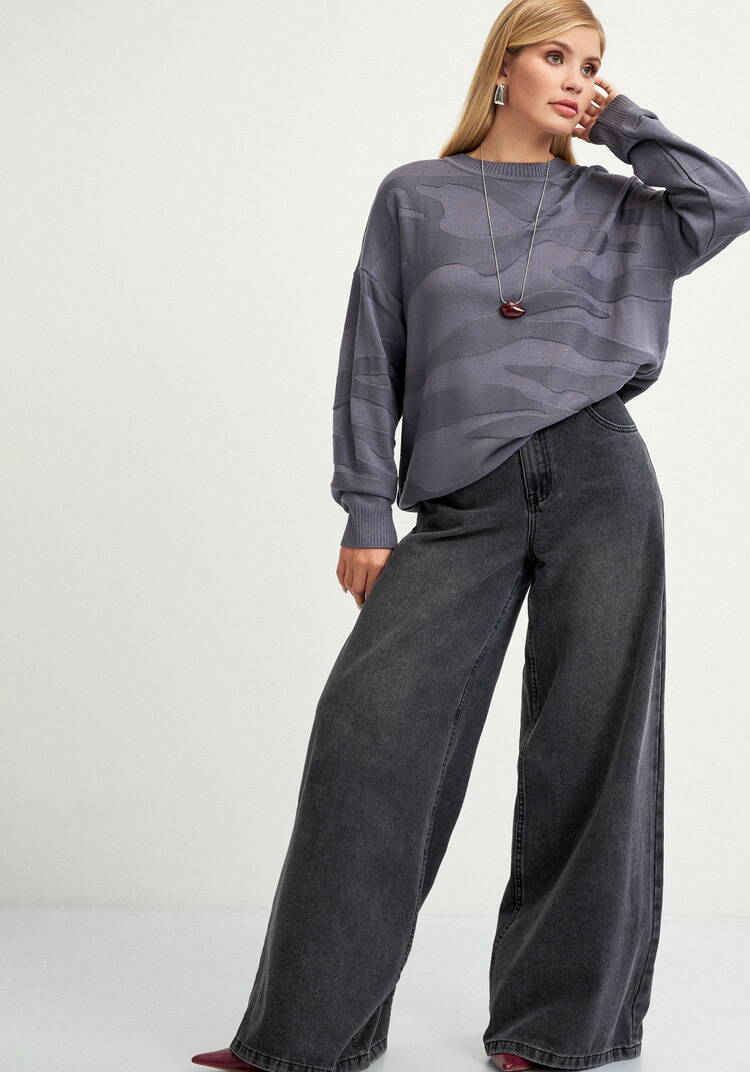 Джемпер с 3D-рисунком шир.  750, рис. 18