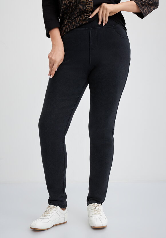 Джеггинсы утепленные Бриджит шир.  580, рис. 2