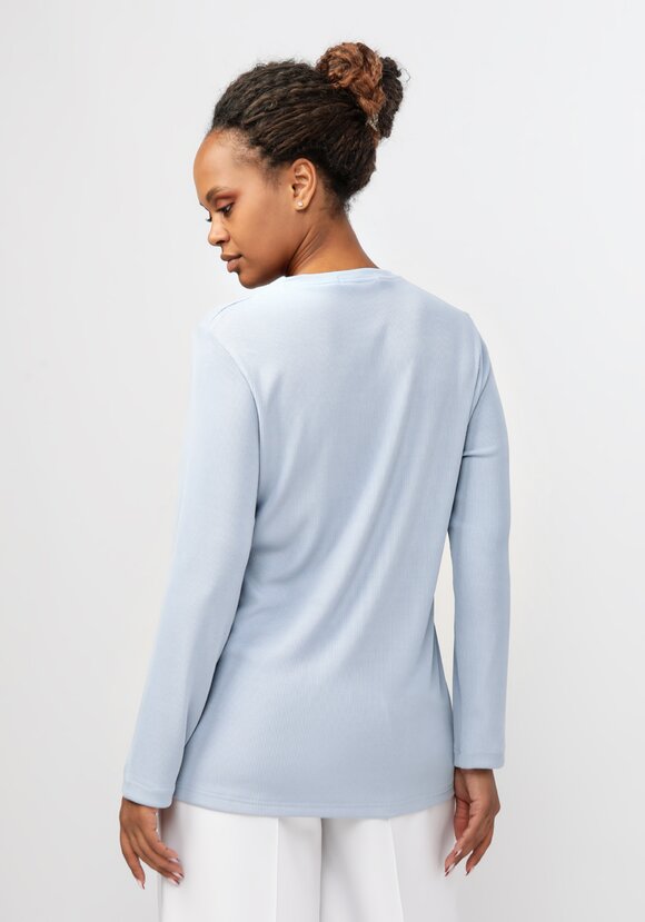 Лонгслив с круглым вырезом Аманда шир.  580, рис. 13