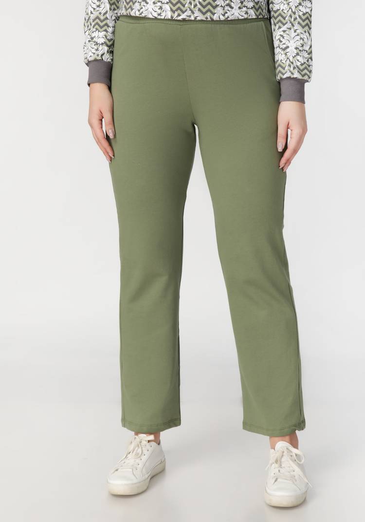 Брюки трикотажные женские Комфорт шир.  750, рис. 5