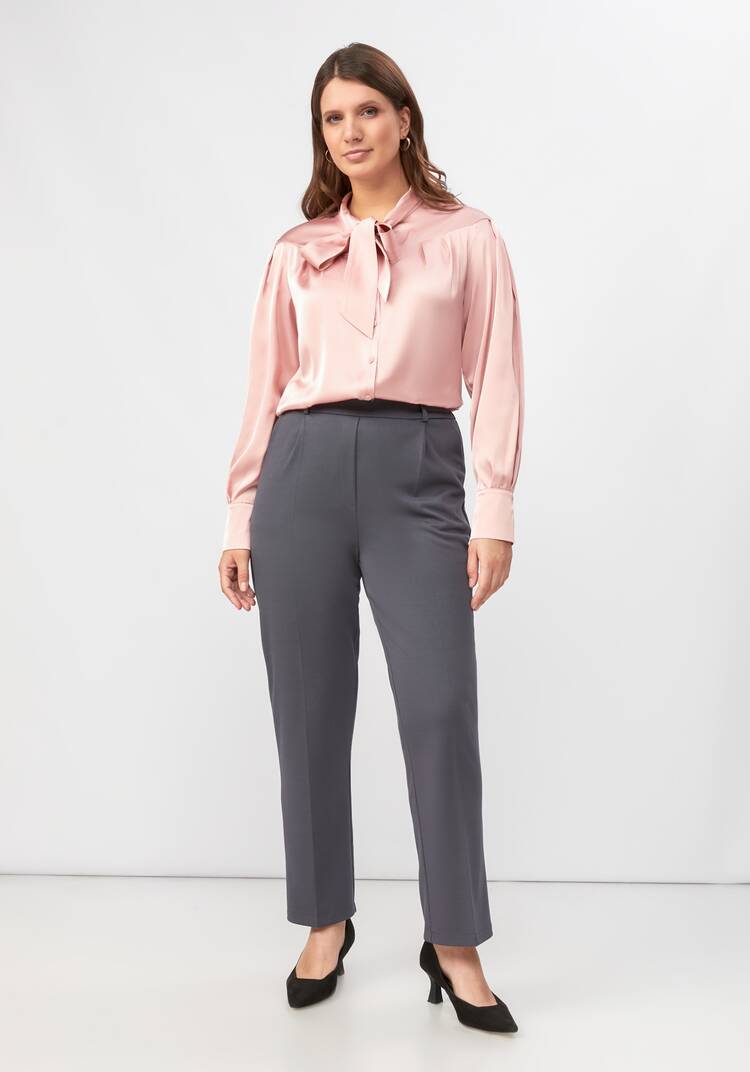 Брюки свободного кроя со стрелкой шир.  750, рис. 8