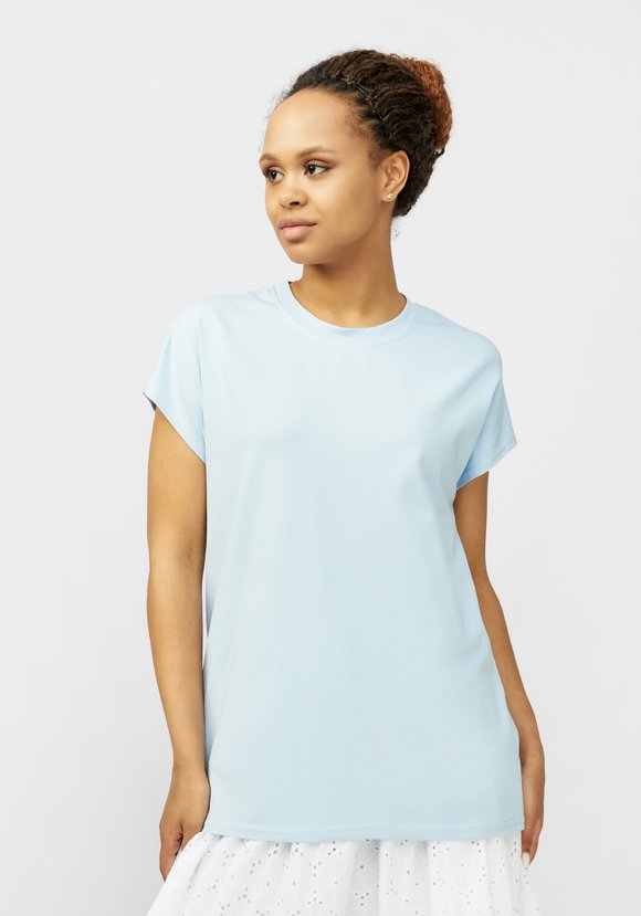 Блуза трикотажная с цельнокроеным рукавом шир.  580, рис. 15