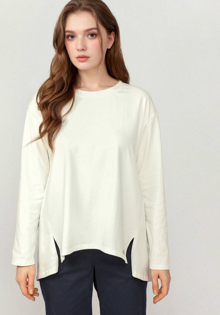 Туника свободного силуэта с разрезами шир.  750, рис. 20