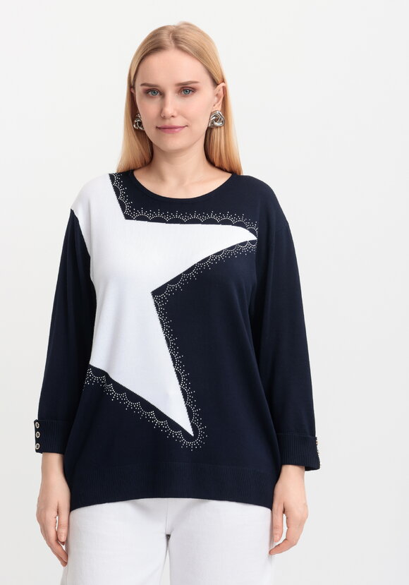 Джемпер Галактика на плечах шир.  580, рис. 9