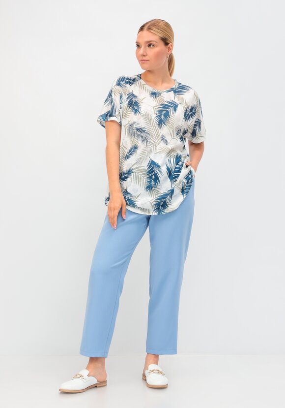 Футболка со стразами Нелли шир.  580, рис. 7