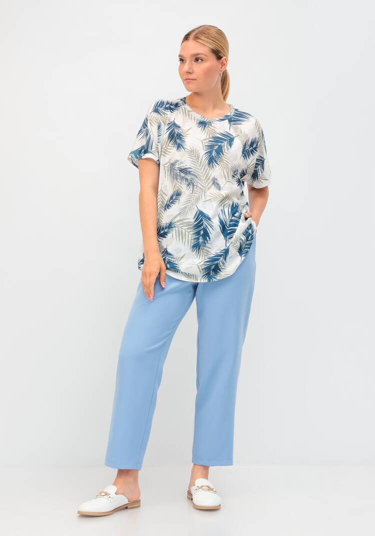 Футболка со стразами Нелли шир.  750, рис. 7