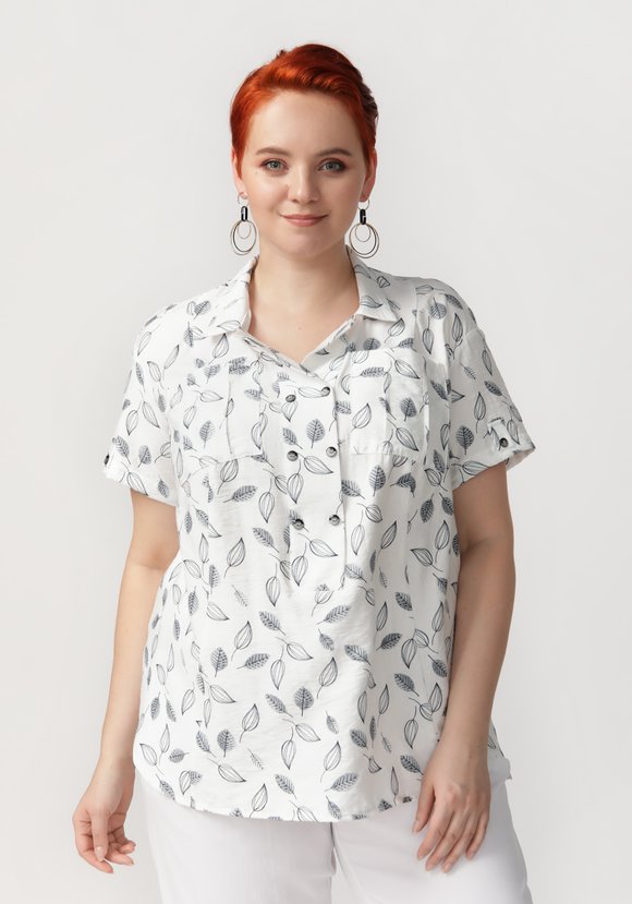 Блуза Современный вкус шир.  580, рис. 2