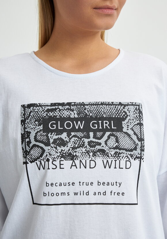 Лонгслив с принтом питон шир.  580, рис. 29