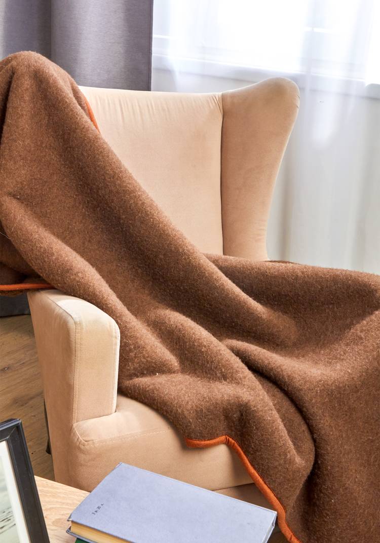 Плед из овечьей  шерсти шир.  750, рис. 14