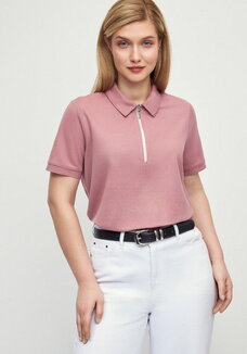 Поло на молнии Жанна