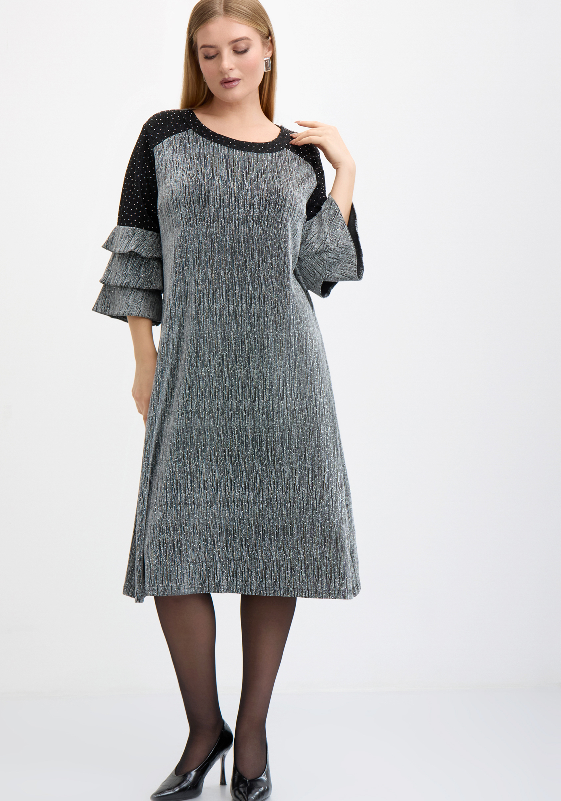 

Платье "Волшебство праздника", Серый