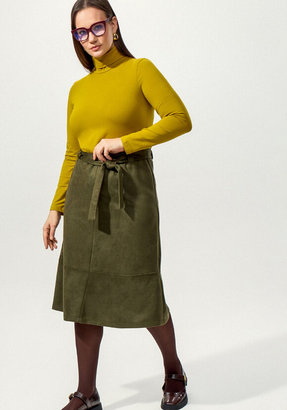 Юбка с клиньями на резинке шир.  580, рис. 1