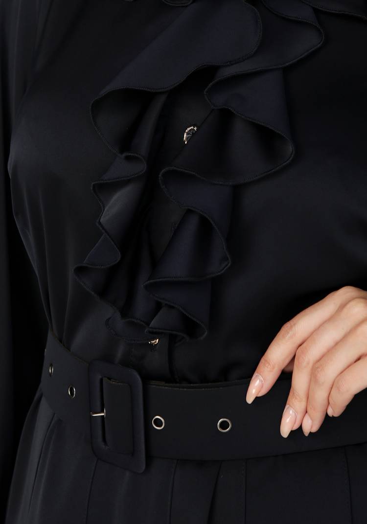 Платье из итальянского шелка шир.  750, рис. 4