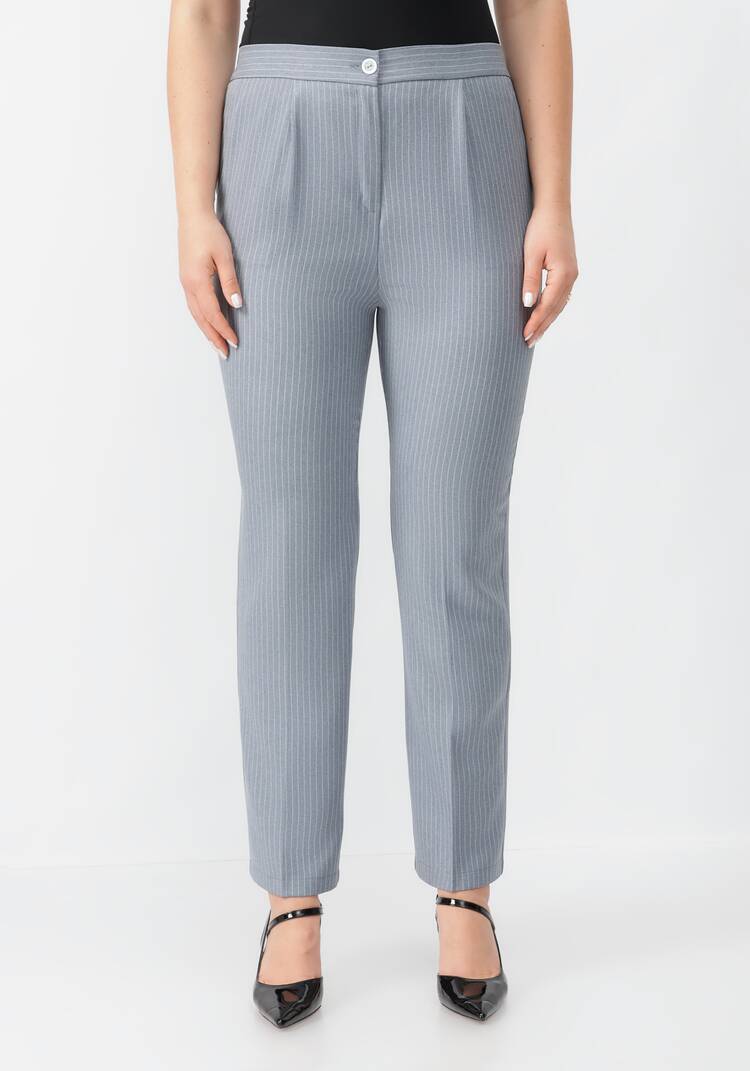 Костюм блуза и брюки в полоску шир.  750, рис. 14