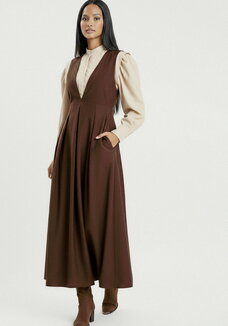 Сарафан с рюшей на спинке