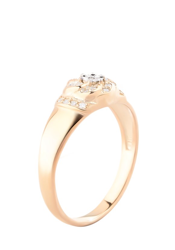 Серебряное кольцо Арианна шир.  580, рис. 1