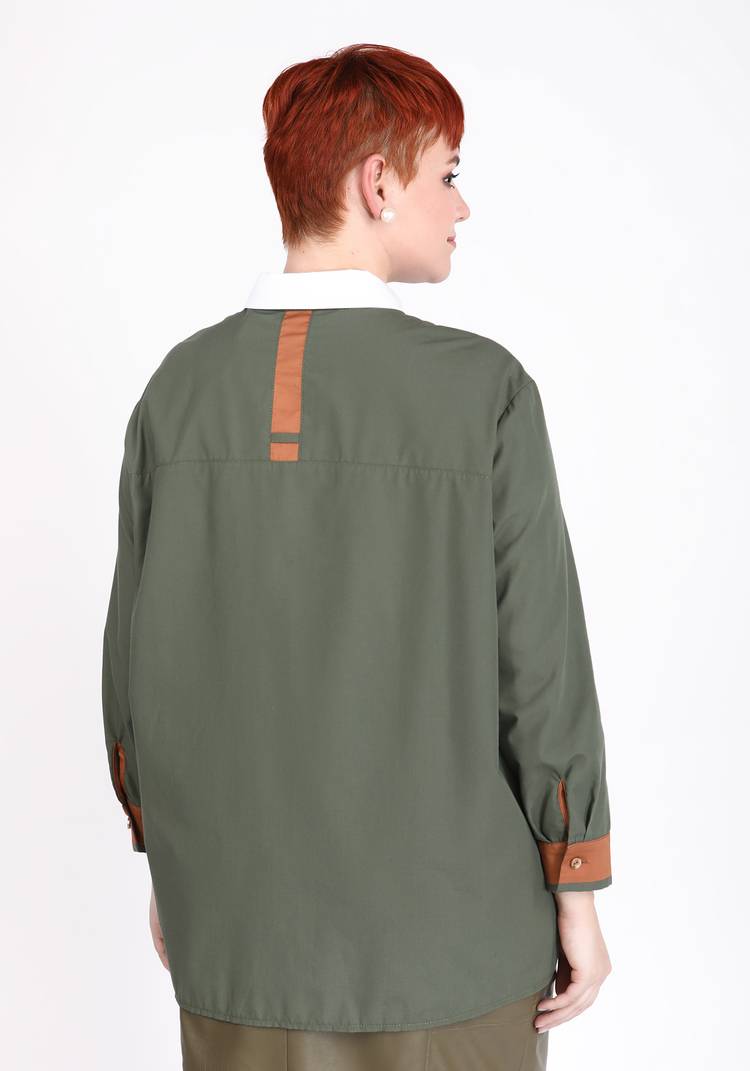 Блуза Незабываемая модница шир.  750, рис. 3