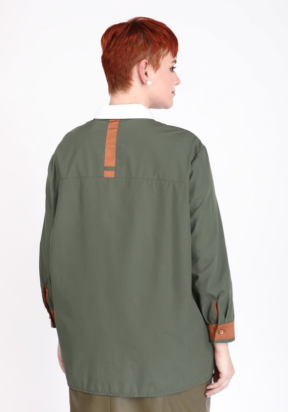 Блуза Незабываемая модница шир.  580, рис. 3