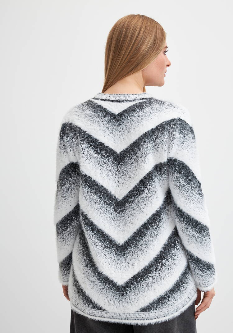 Туника с пушистым ворсом шир.  750, рис. 9