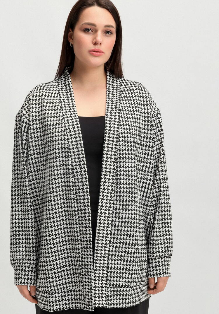 Кардиган-накидка свободного кроя шир.  750, рис. 12