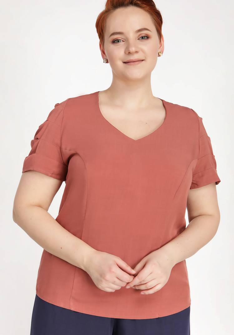 Блуза Пленительная простота шир.  750, рис. 9